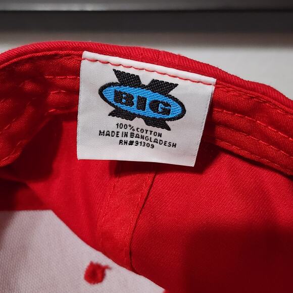 Trader Joe’s Demo Crew OSFA Exclusive Employee Hat Strap Surfing Vintage Red - Picture 6 of 6